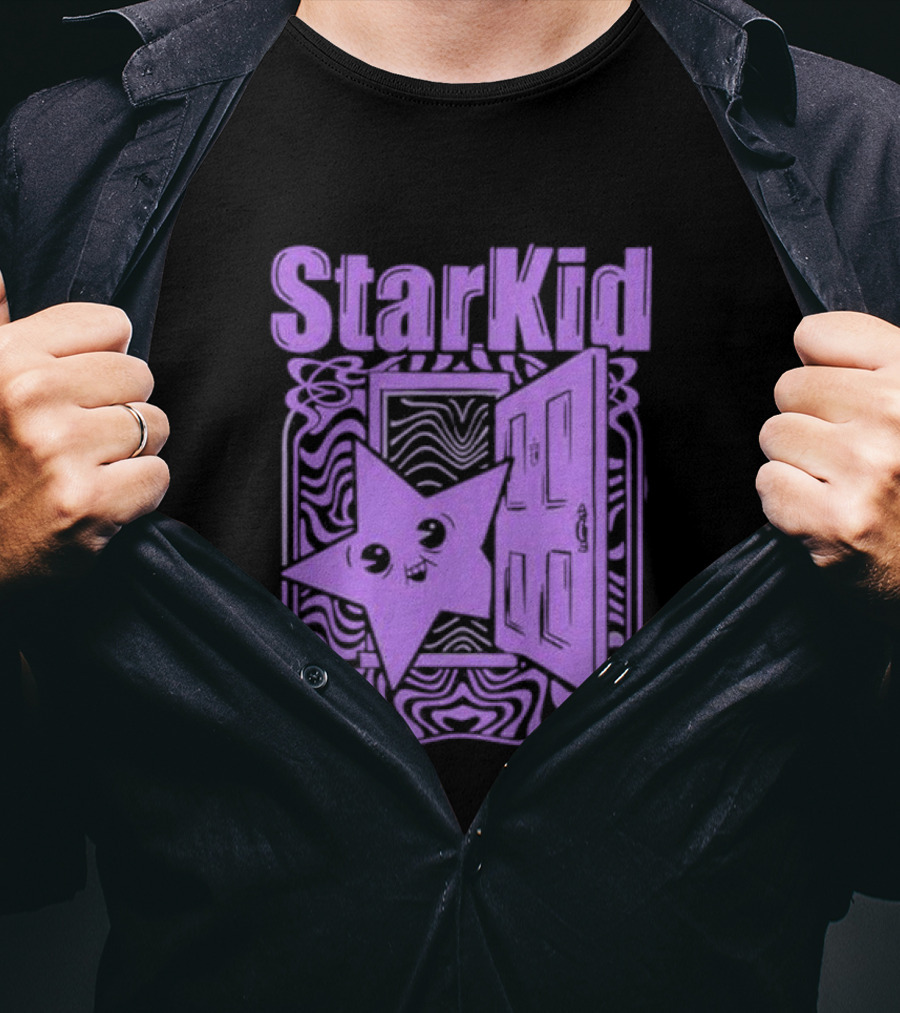 StarKid Purple Star Opening Doorway T-Shirt