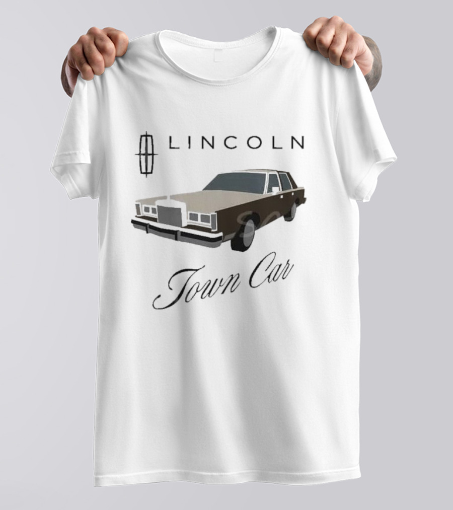 Lincoln Town Car Vintage Sedan Icon T-Shirt