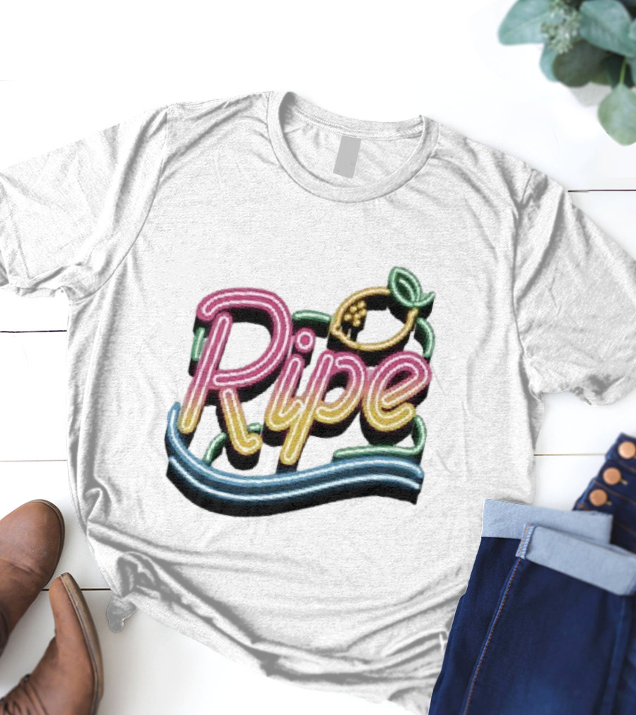 Ripe Neon Ribbed Fruit T-Shirt