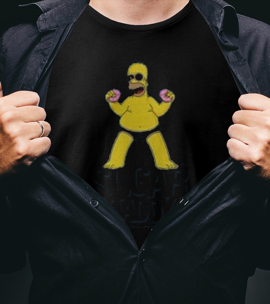 Homer Simpson Sugar Daddy Donuts T-Shirt