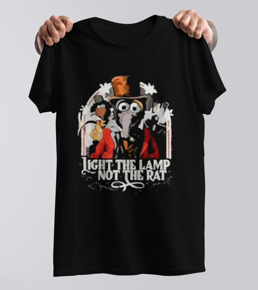 Light The Lamp Not The Rat The Muppet Christmas Carol Gonzo And Rizzo T-Shirt
