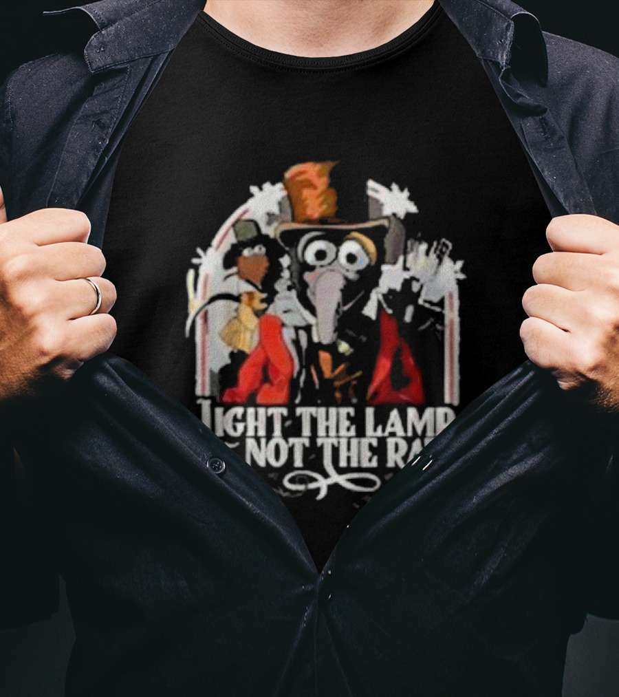 Light The Lamp Not The Rat The Muppet Christmas Carol Gonzo And Rizzo T-Shirt
