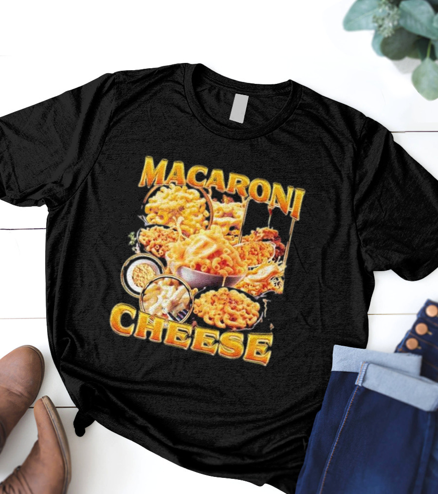MACARONI CHEESE DELICIOUS VARIETIES IN VIBRANT T-Shirt