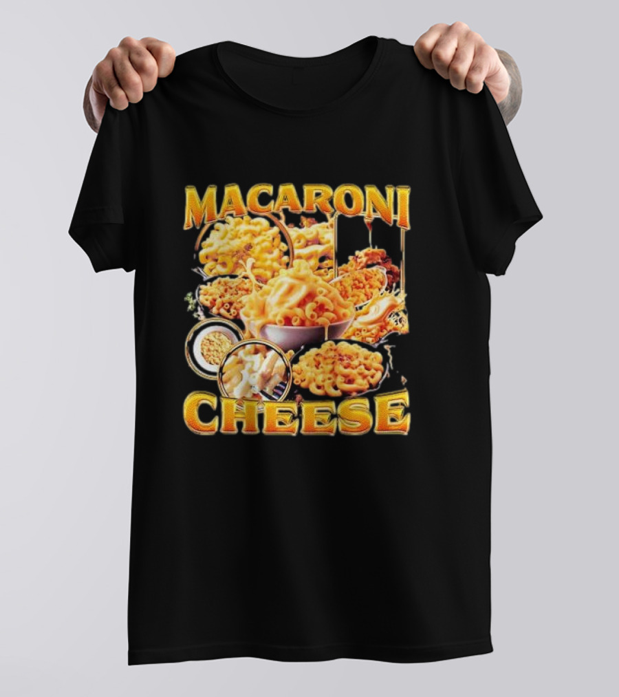MACARONI CHEESE DELICIOUS VARIETIES IN VIBRANT T-Shirt