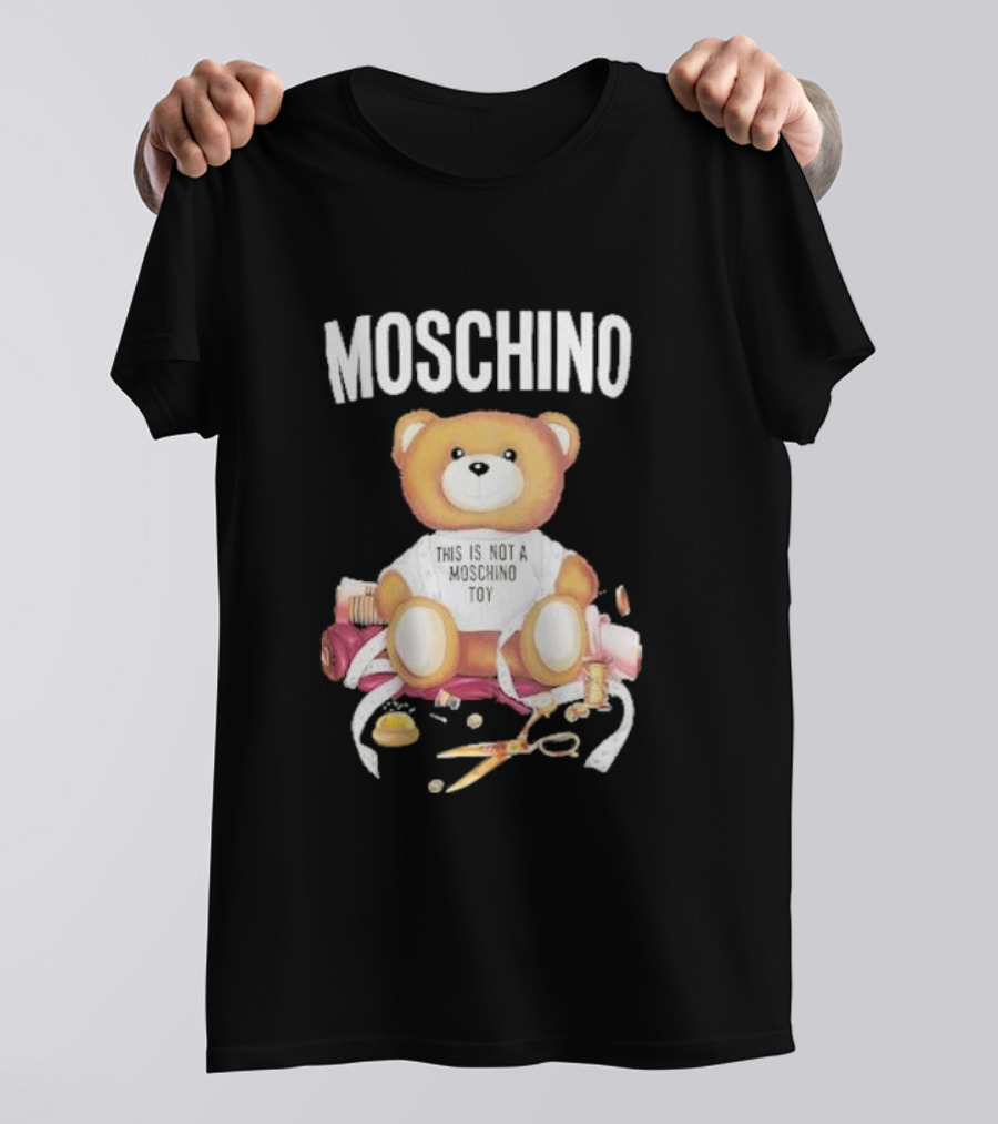 Moschino Teddy This Is Not A Moschino Toy Print T-Shirt