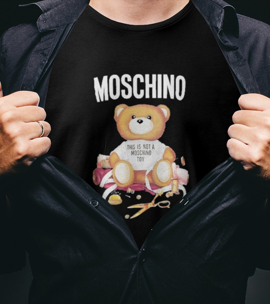Moschino Teddy This Is Not A Moschino Toy Print T-Shirt