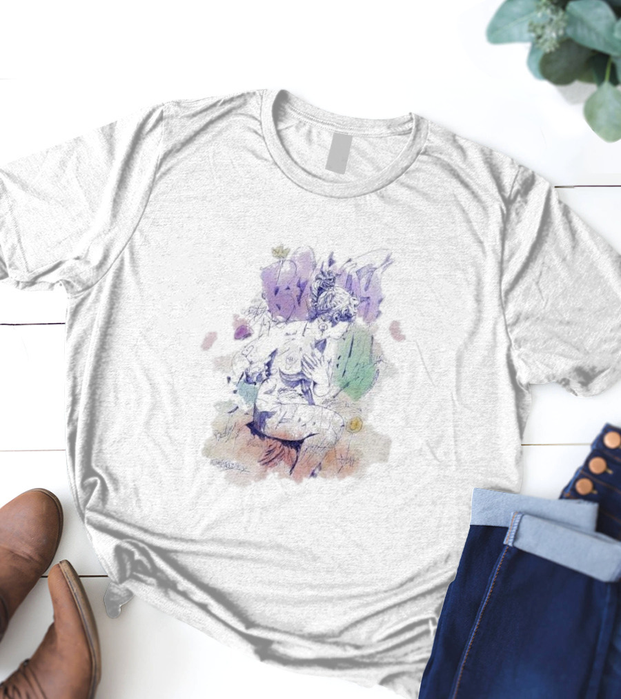 Pichiavo Venus Colorful Graffiti And Sketch Fusion T-Shirt