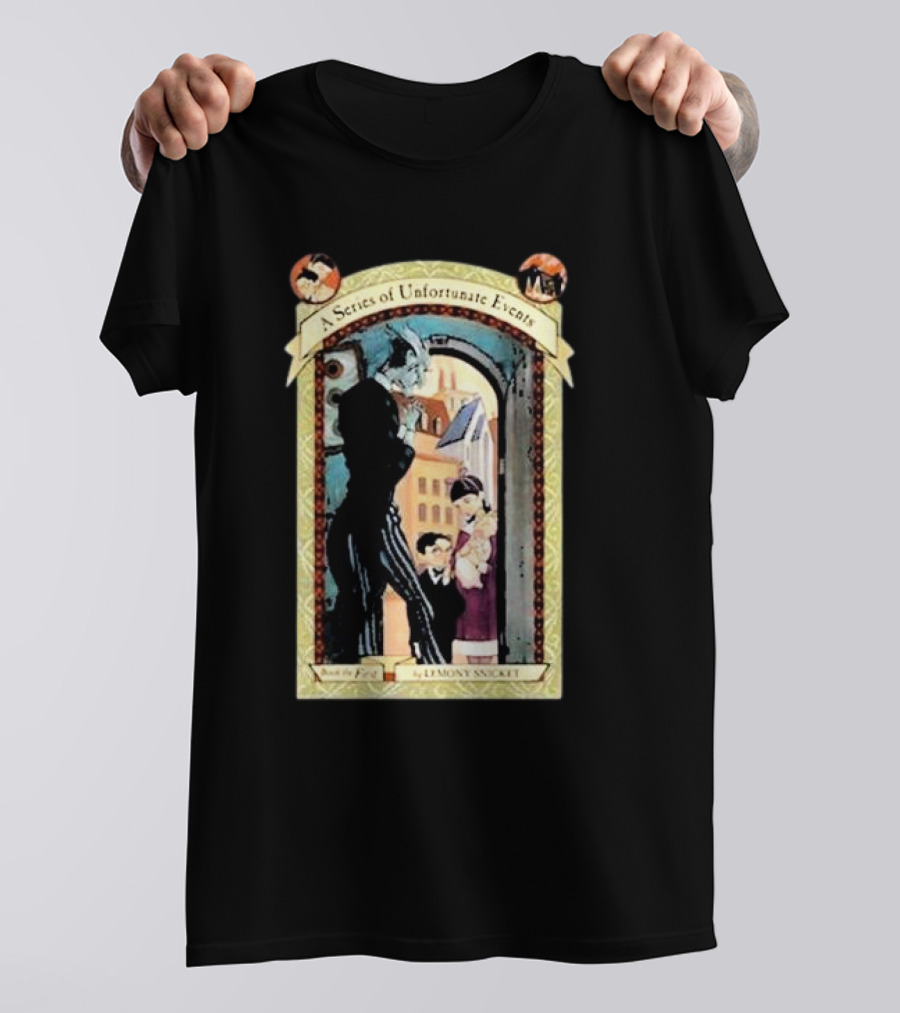 A Series Of Unfortunate Events Book The First By Lemony Snicket T-Shirt