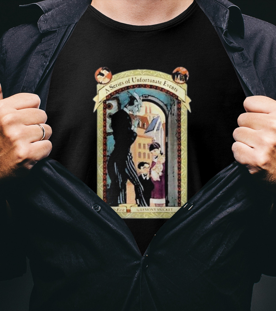 A Series Of Unfortunate Events Book The First By Lemony Snicket T-Shirt
