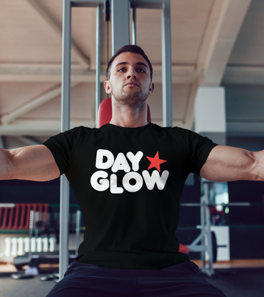 Day Glow Red Star T-Shirt