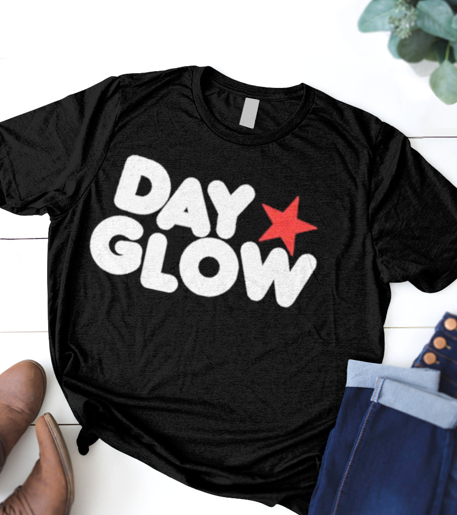 Day Glow Red Star T-Shirt