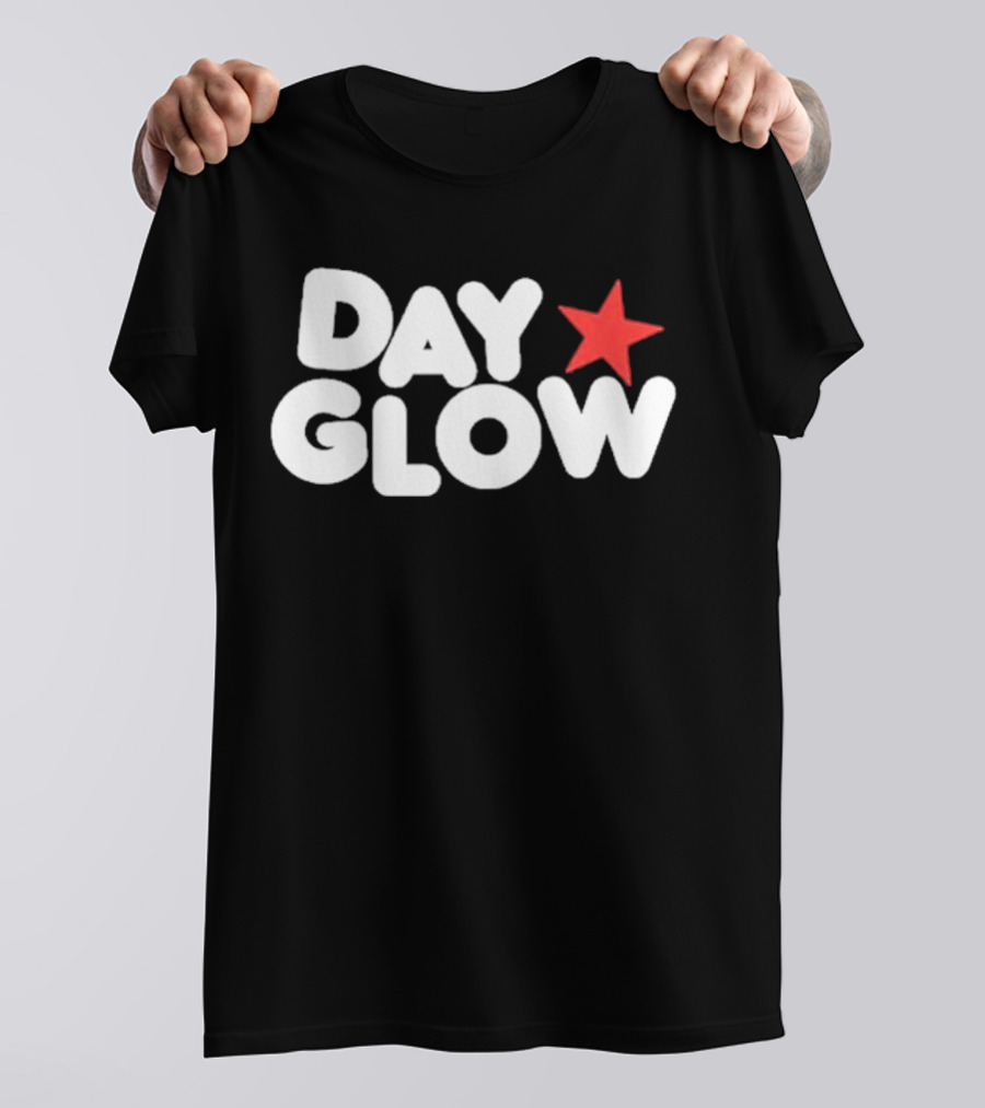 Day Glow Red Star T-Shirt