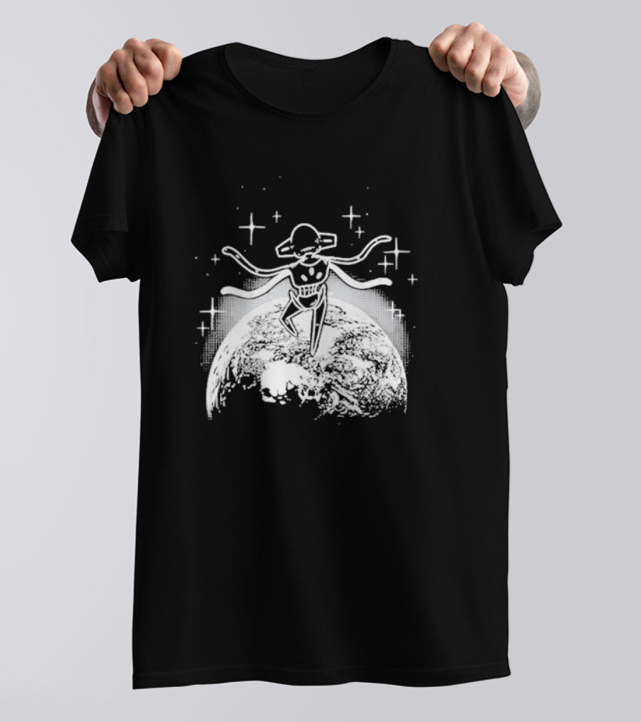 Hello World Deoxys Space Adventures Galaxy Earth Journey T-Shirt