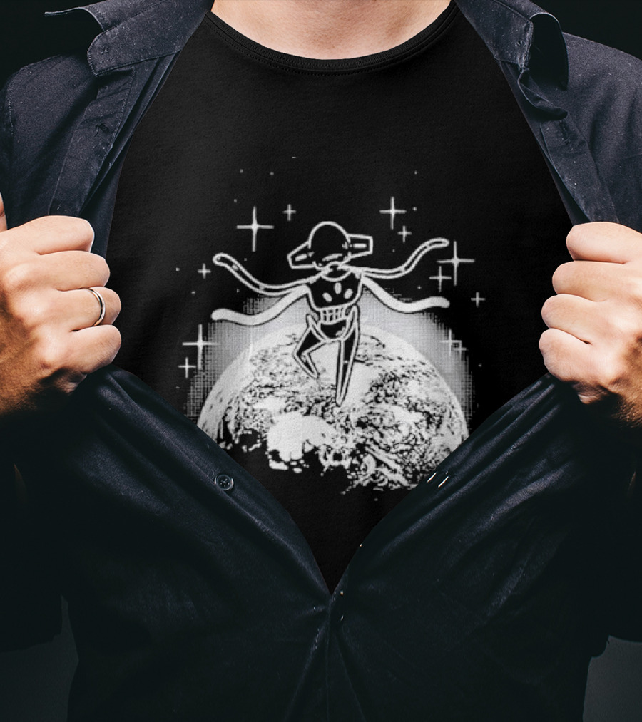 Hello World Deoxys Space Adventures Galaxy Earth Journey T-Shirt