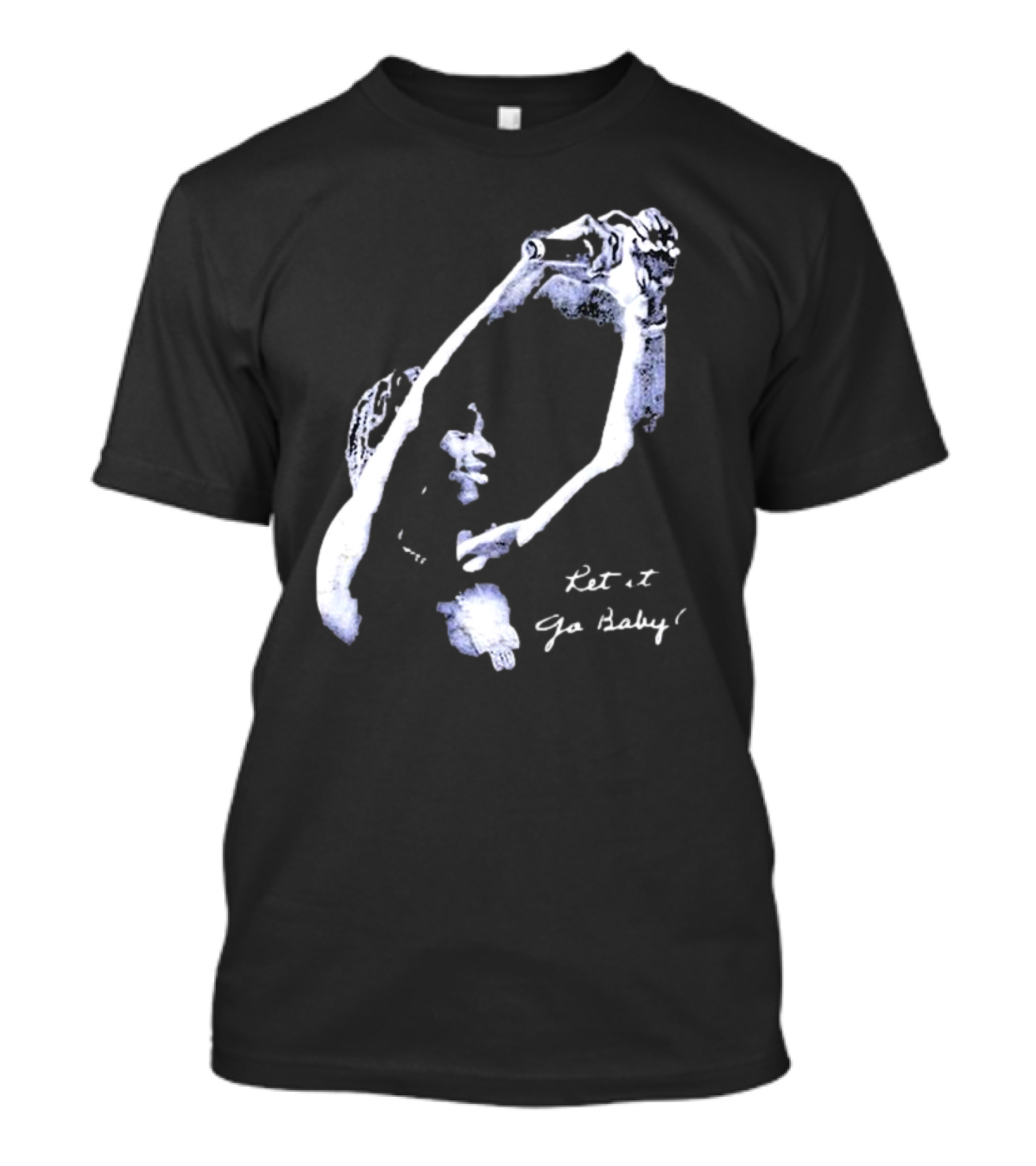 Let It Go Baby Vintage Music Expression T-Shirt