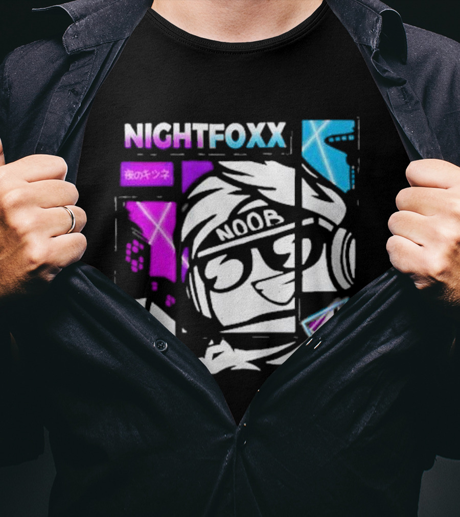 Nightfoxx Noob Panel T-Shirt