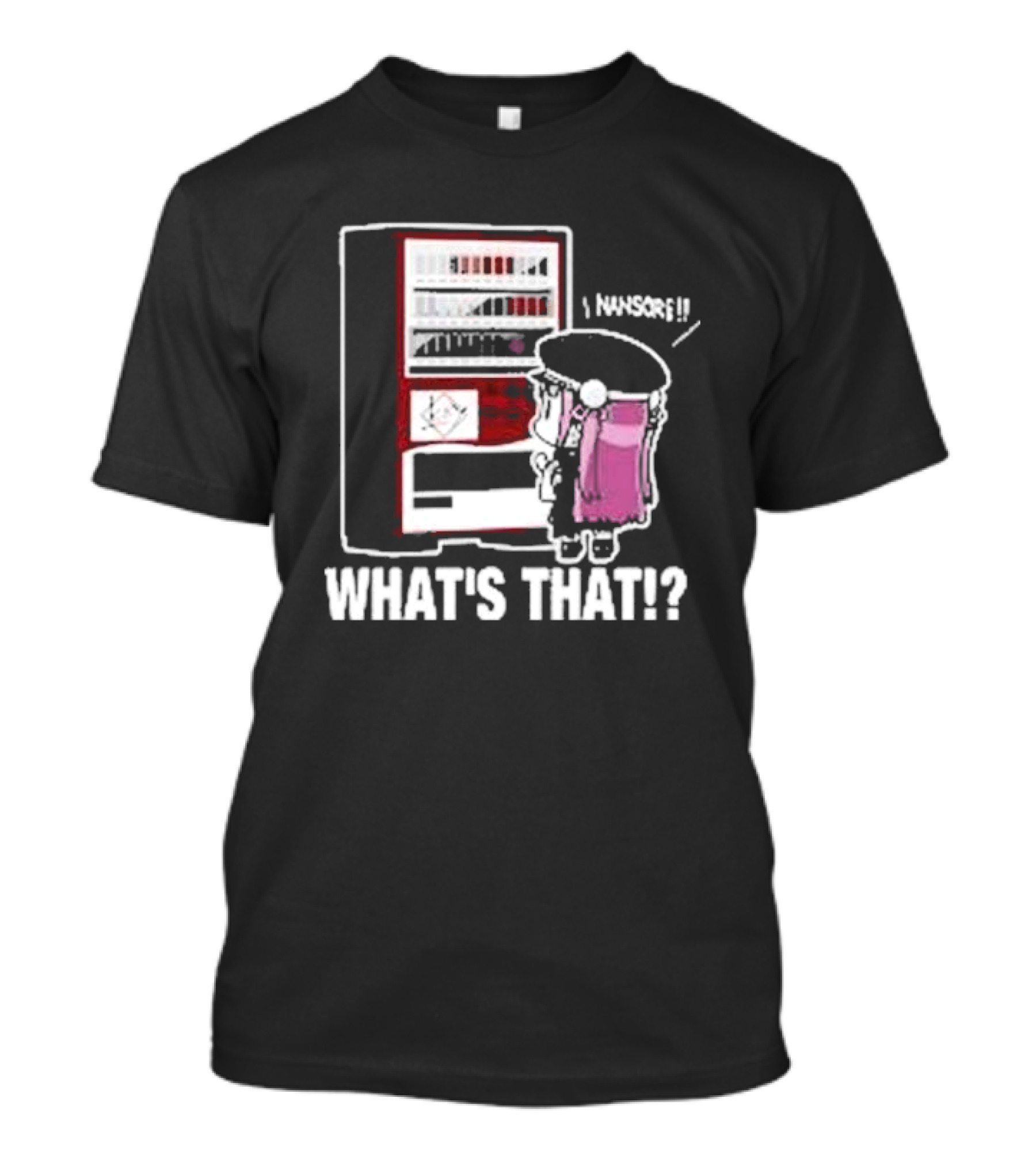 What's That? Otama San No Nansore Vending Machine T-Shirt