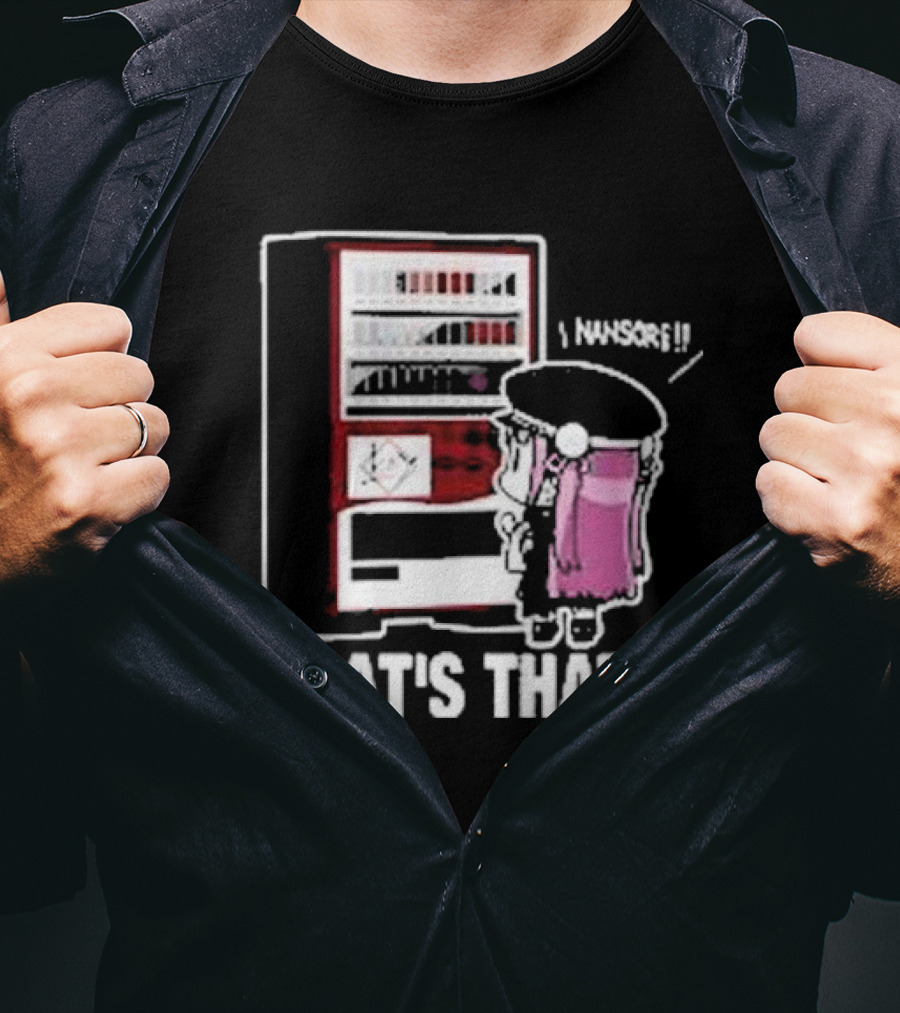 What's That? Otama San No Nansore Vending Machine T-Shirt