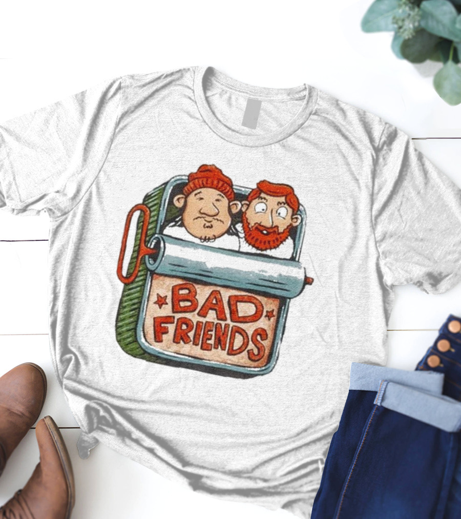 Bad Friends Meat Grinder Beanie And Redhead Duo T-Shirt