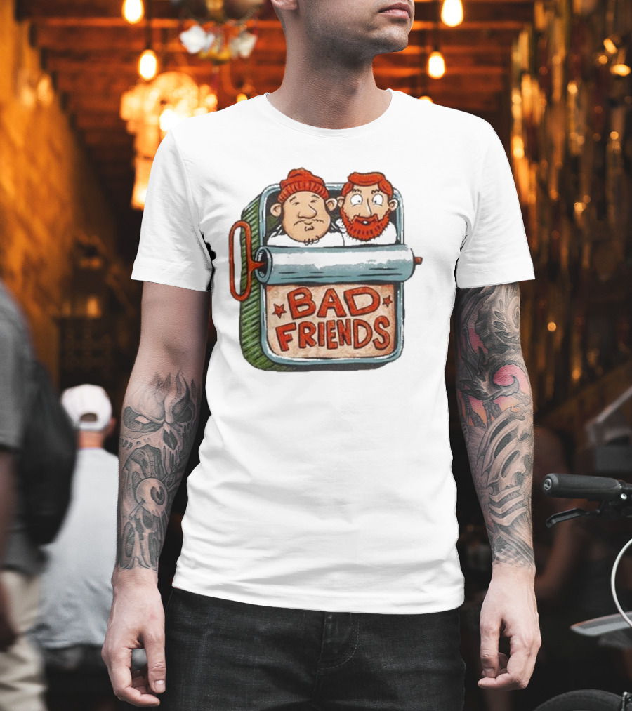 Bad Friends Meat Grinder Beanie And Redhead Duo T-Shirt