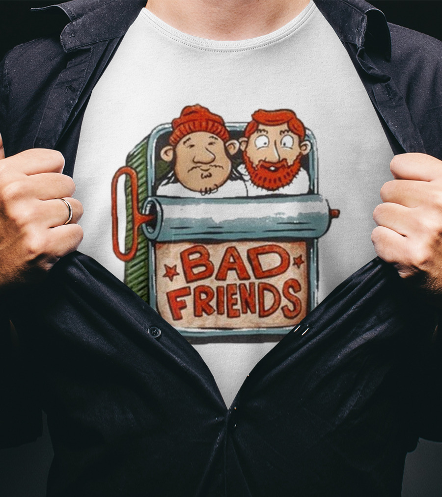 Bad Friends Meat Grinder Beanie And Redhead Duo T-Shirt