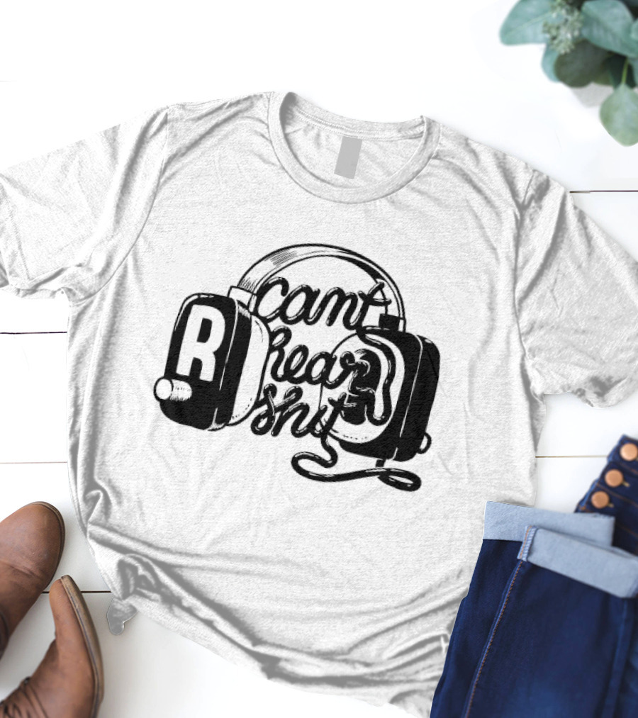 Can't Hear Shit DJ Westbam Headphone T-Shirt