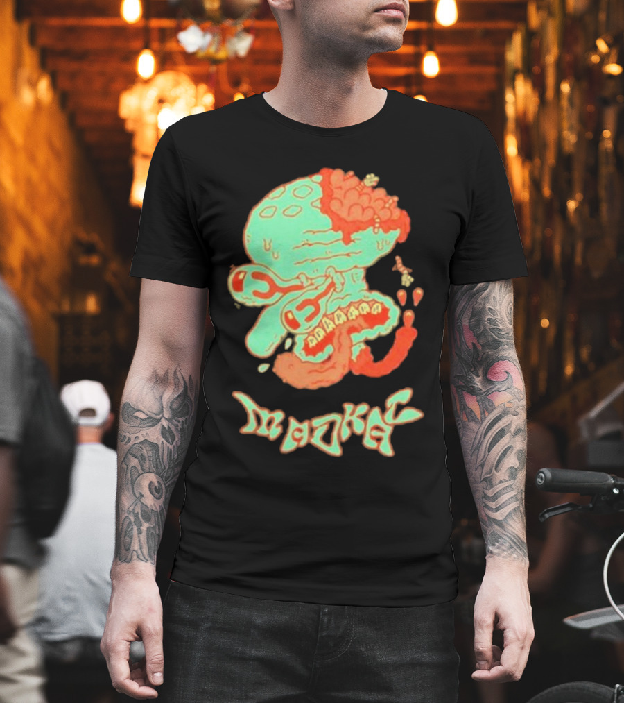 Madkat Ewww Calamardo Surreal Zombie Pop T-Shirt
