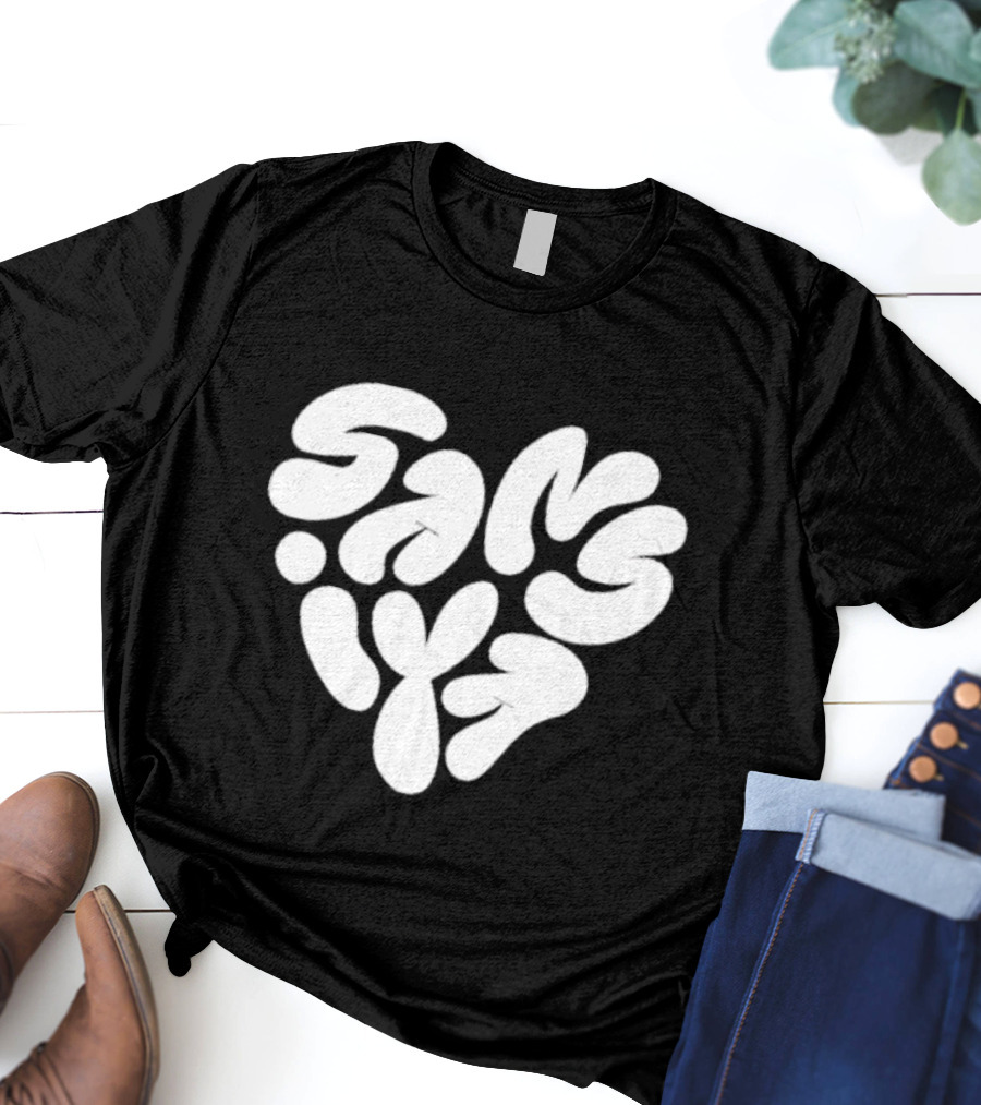 Thegrefg Saiyans Heart Logo Design Corazón Saiyans V.2 T-Shirt