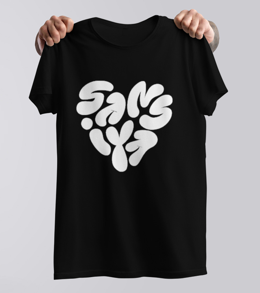 Thegrefg Saiyans Heart Logo Design Corazón Saiyans V.2 T-Shirt
