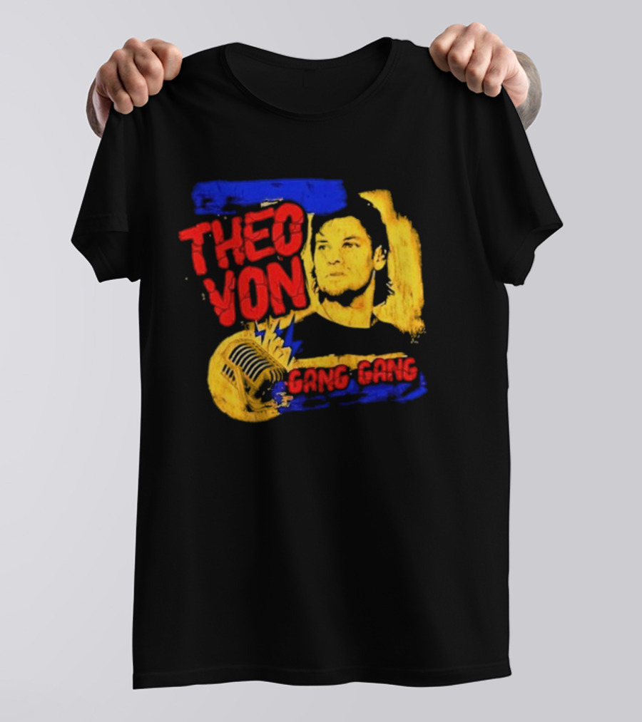 Theo Von Gang Gang 90s Pepper Mic T-Shirt