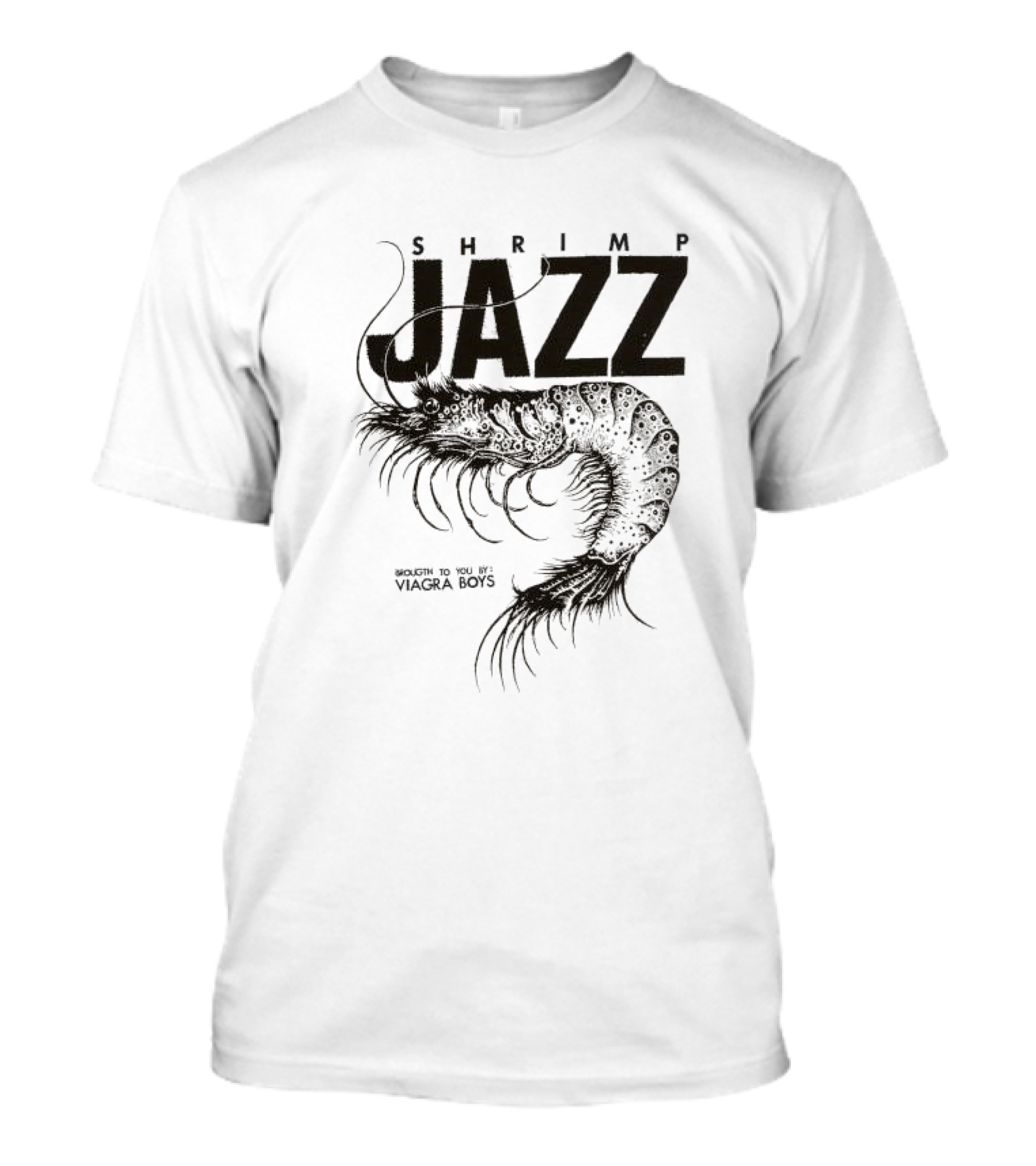 Shrimp Jazz Brought To You By Viagra Boys Vintage T-Shirt