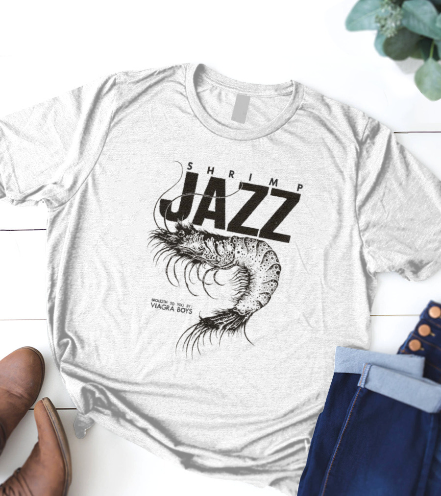 Shrimp Jazz Brought To You By Viagra Boys Vintage T-Shirt