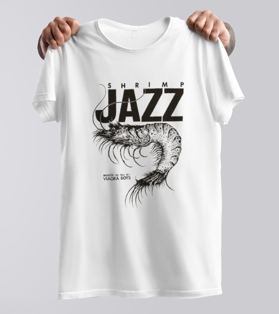 Shrimp Jazz Brought To You By Viagra Boys Vintage T-Shirt