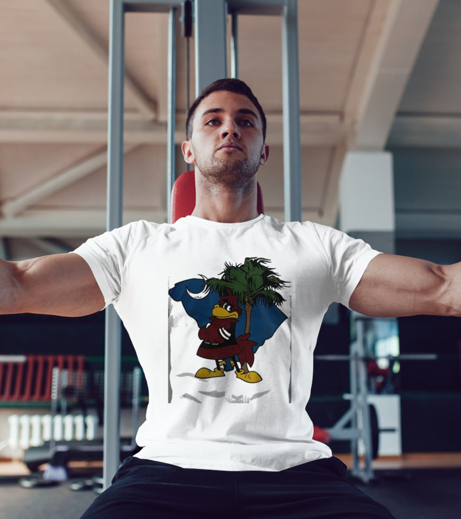 South Carolina Gamecocks Football Palmetto Moon Rooster T-Shirt