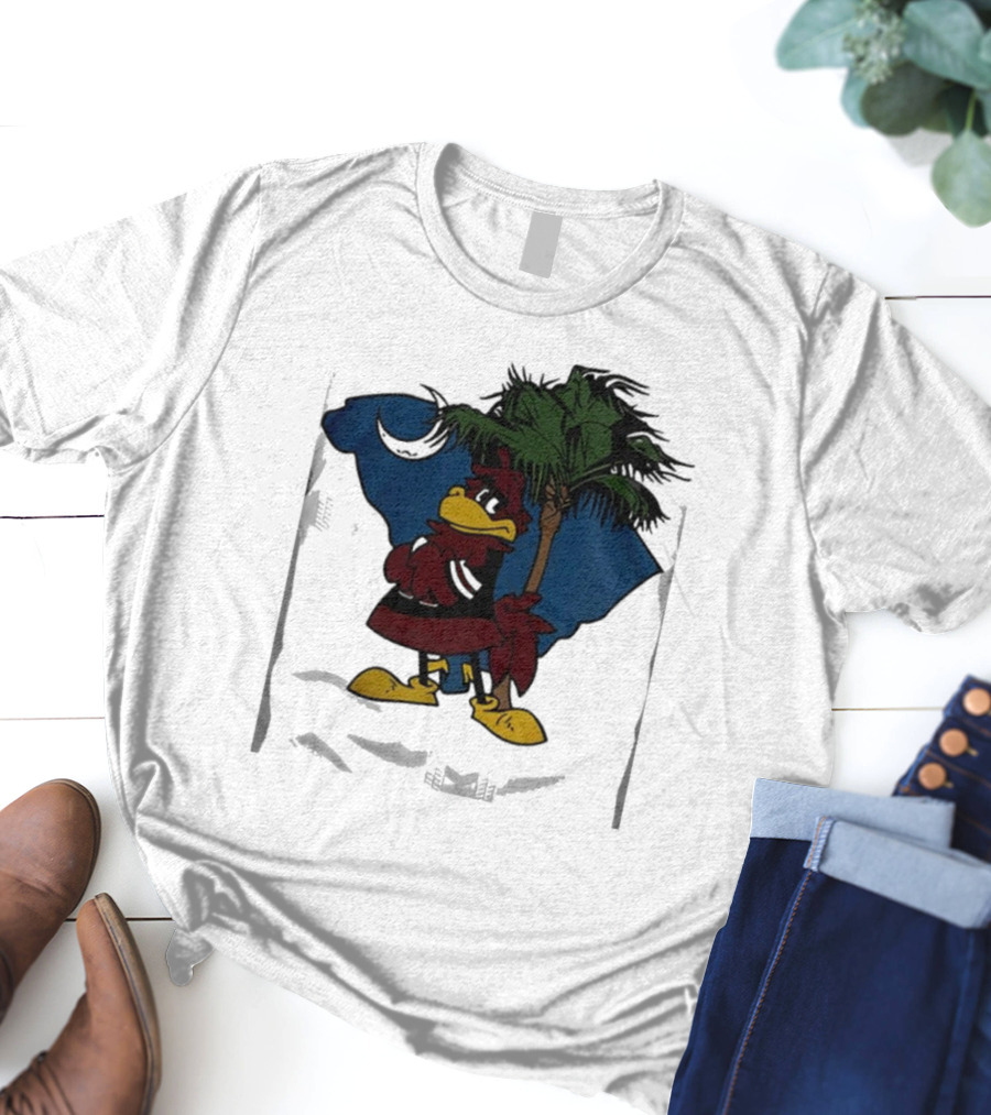 South Carolina Gamecocks Football Palmetto Moon Rooster T-Shirt