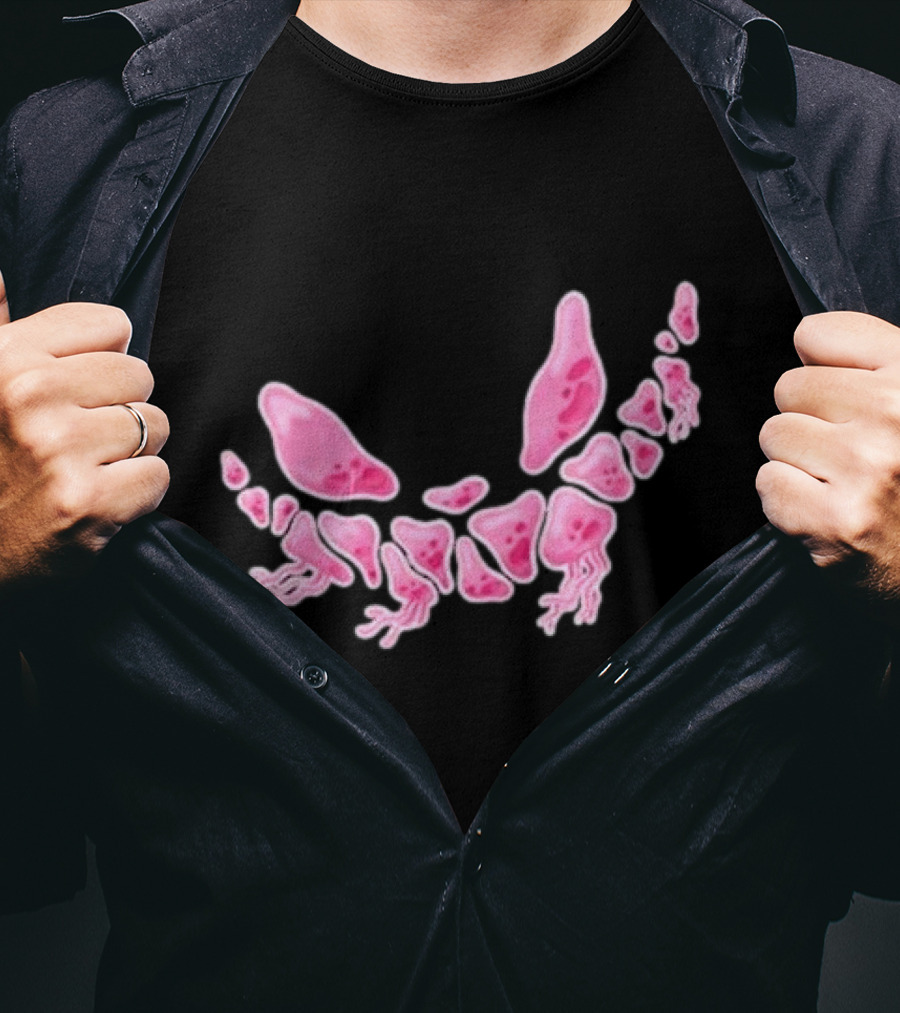 Bob Esponja Pink Jellyfish Pattern Collection T-Shirt