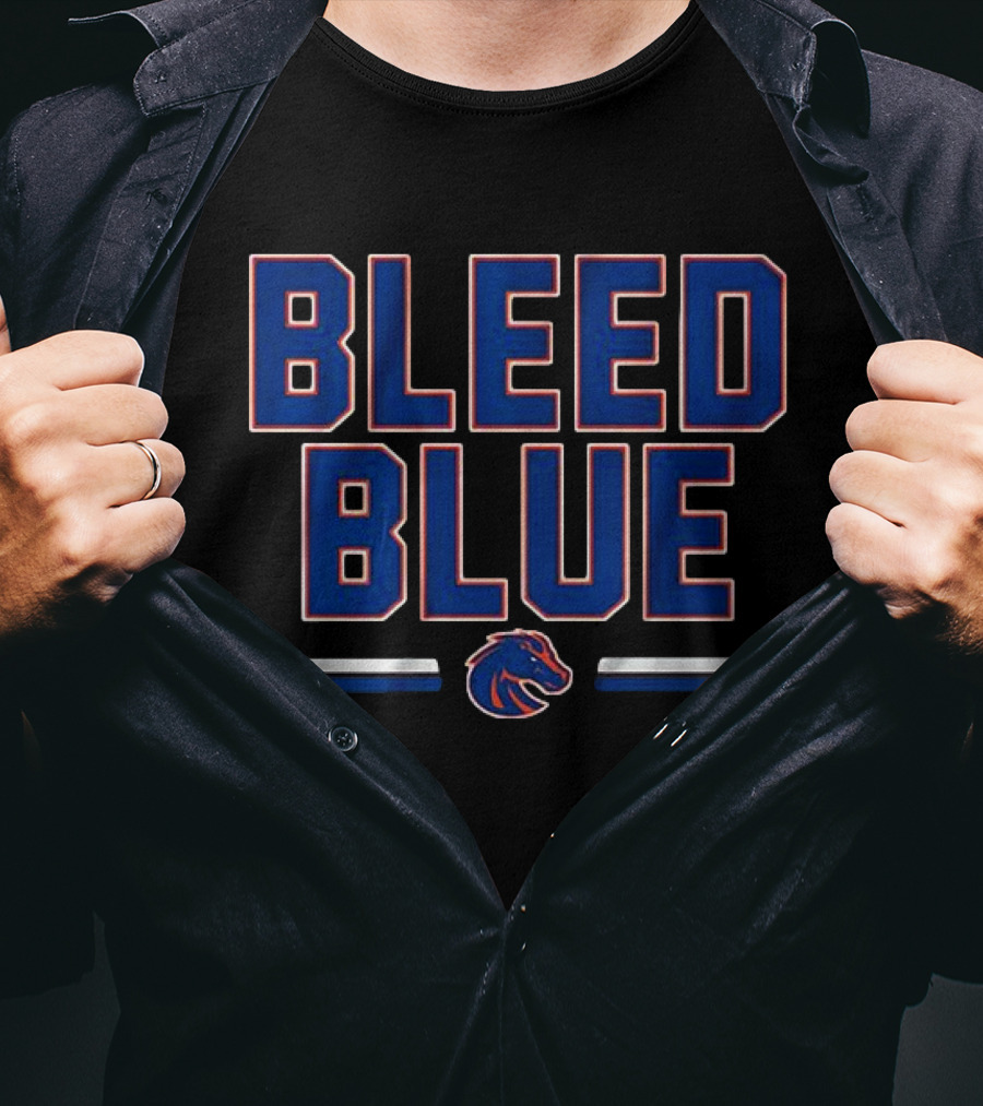 Boise State Bleed Blue Broncos T-Shirt