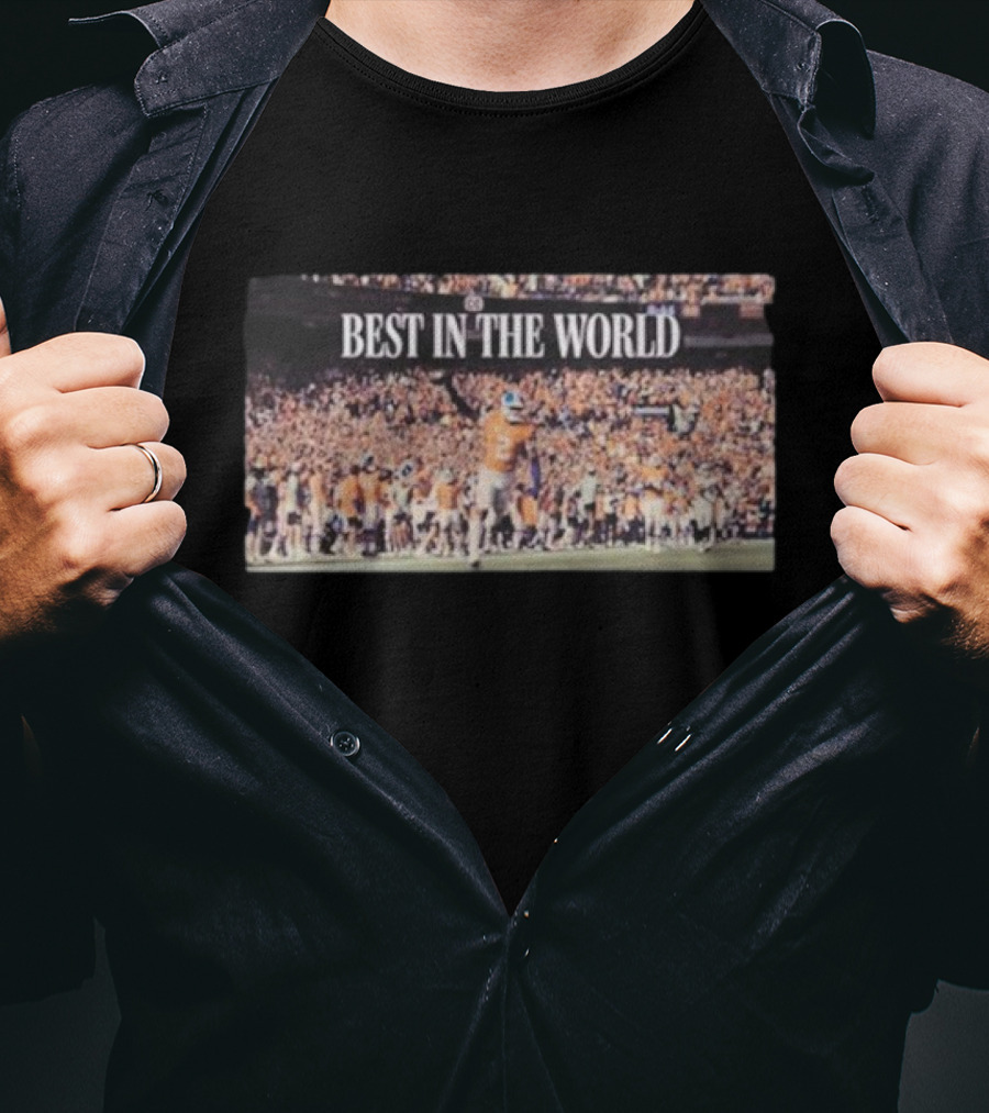 Best In The World Patrick Surtain Ii Football Stadium Crowd T-Shirt
