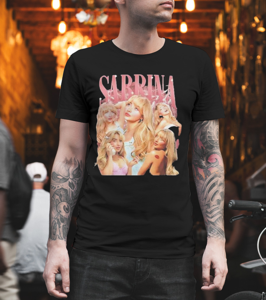 Sabrina Carpenter Collage T-Shirt