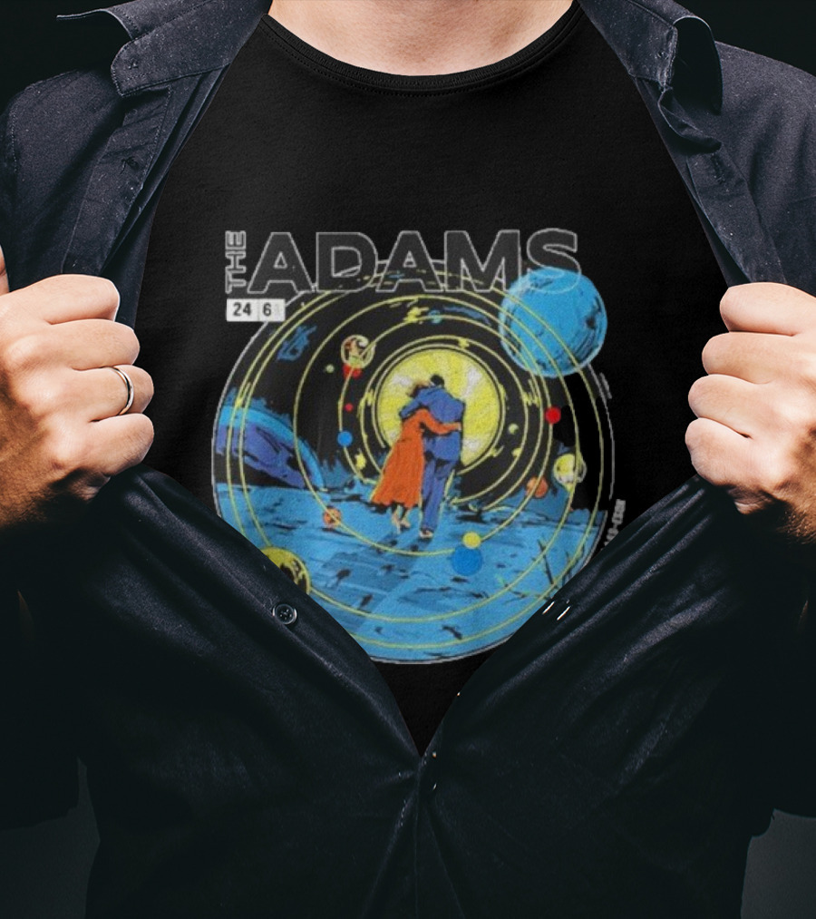 THE ADAMS 24 6 ASTRONOMICAL JOURNEY AGTERPLAAS-ESOK T-Shirt