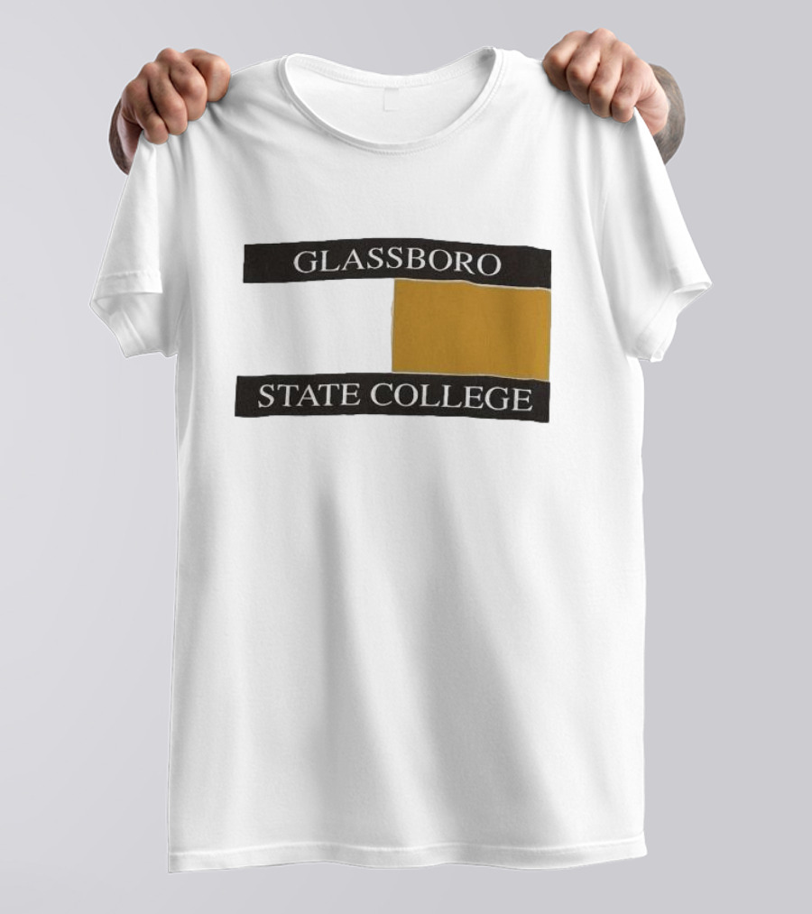 Glassboro State College Black And Gold Block T-Shirt