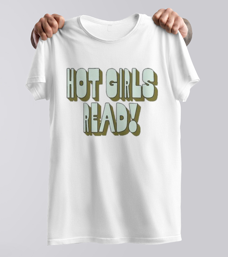 Hot Girls Read Ivory Allie Rose T-Shirt