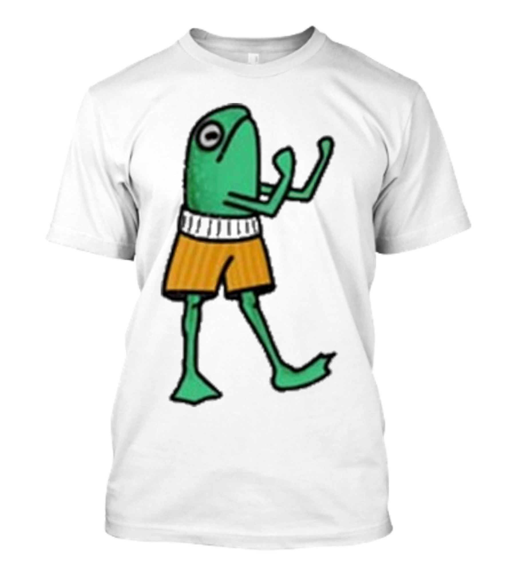 K45ink Frog Boxer Fighter In Shorts T-Shirt