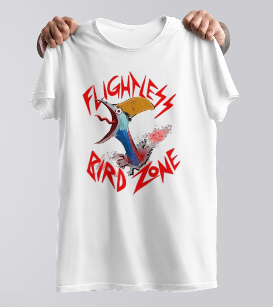 Three Bean Salad Podcast Flightless Bird Zone Kookaburra T-Shirt