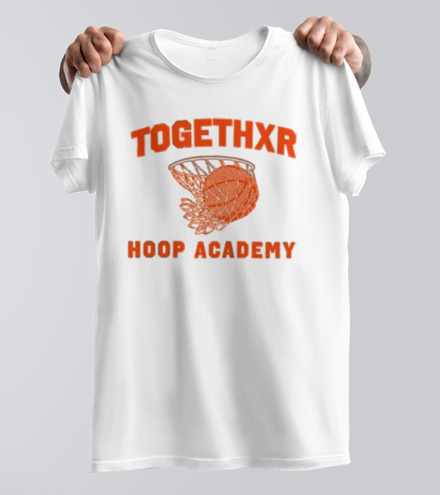 TOGETHXR Basketball Hoop Academy Logo T-Shirt