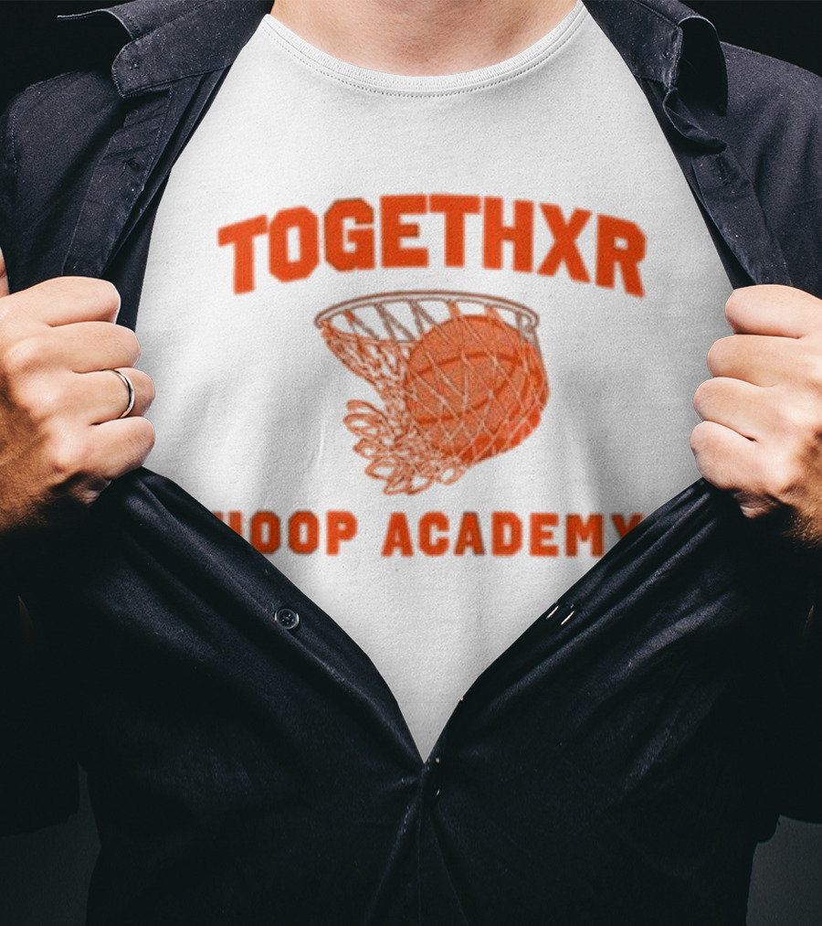 TOGETHXR Basketball Hoop Academy Logo T-Shirt