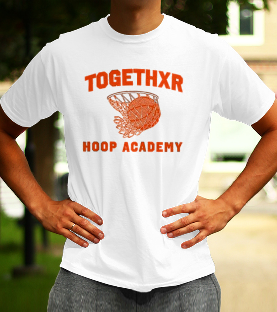 TOGETHXR Basketball Hoop Academy Logo T-Shirt