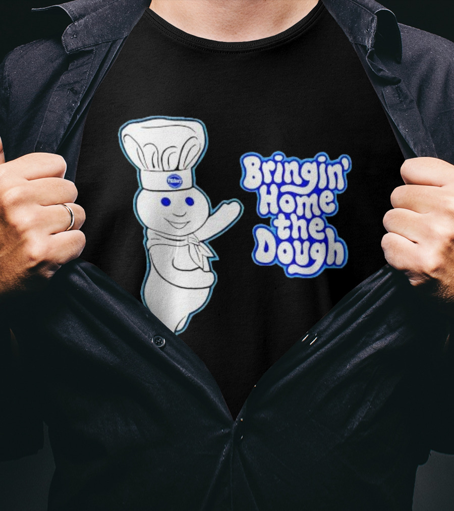 Pillsbury Doughboy Bringin' Home The Dough T-Shirt
