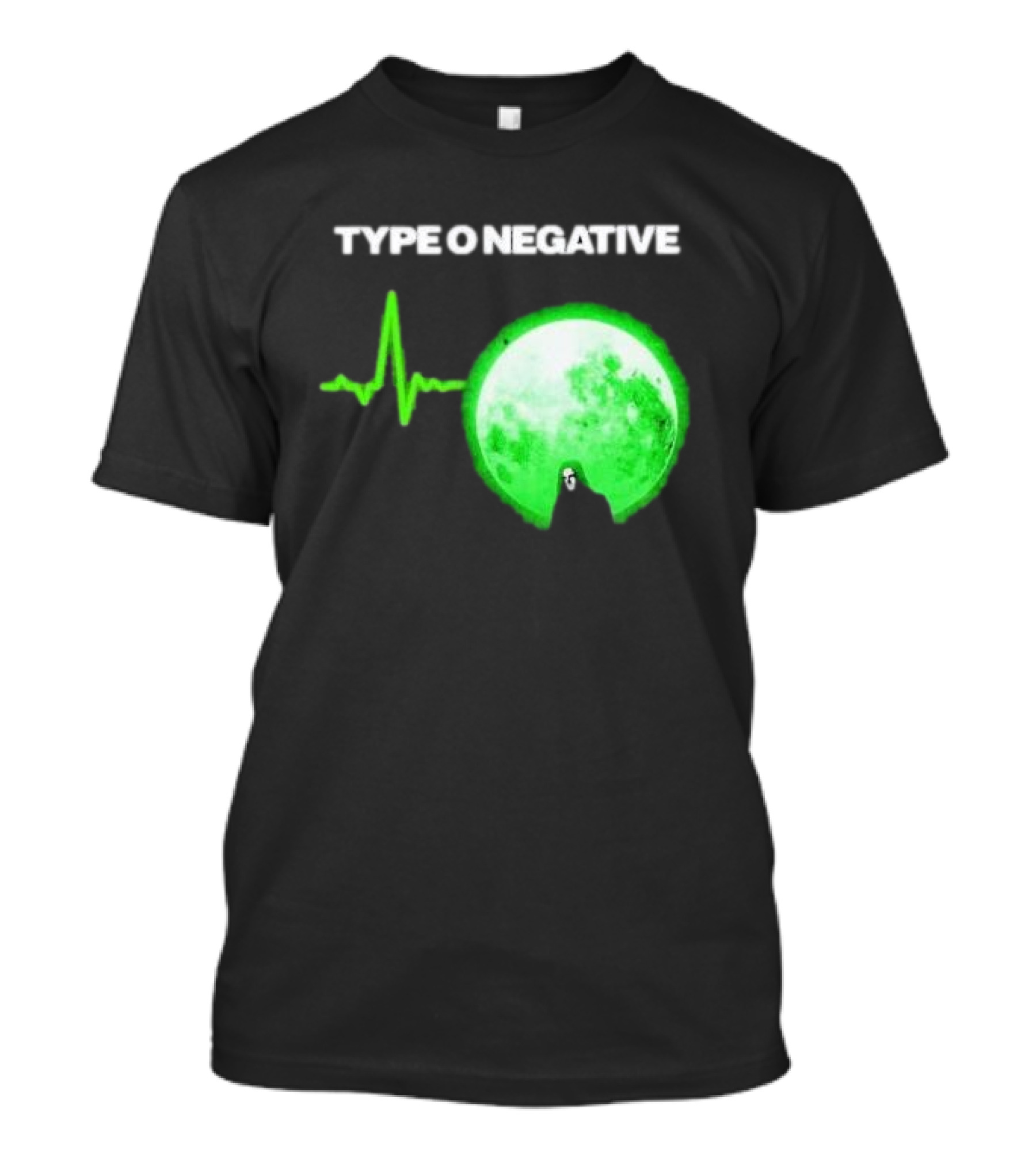 TYPE O NEGATIVE Green Moon Heartbeat T-Shirt