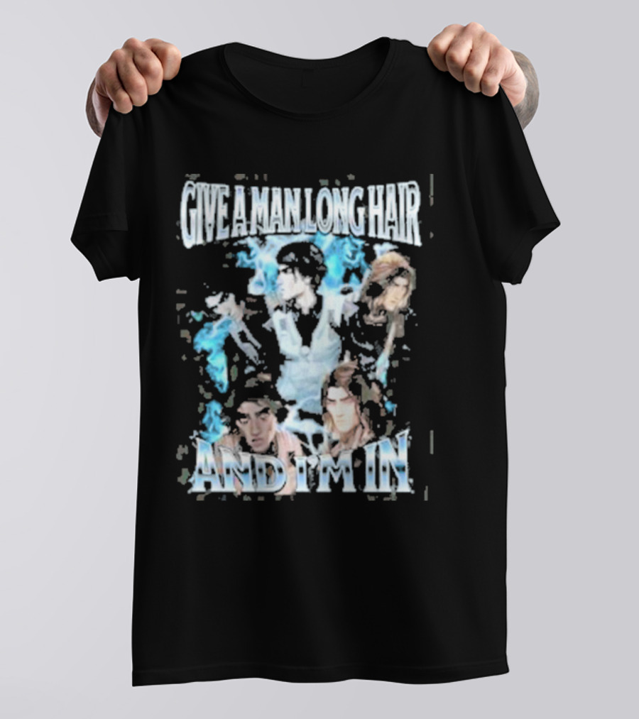 Give A Man Long Hair And I’m In Viktor Arcane Characters T-Shirt